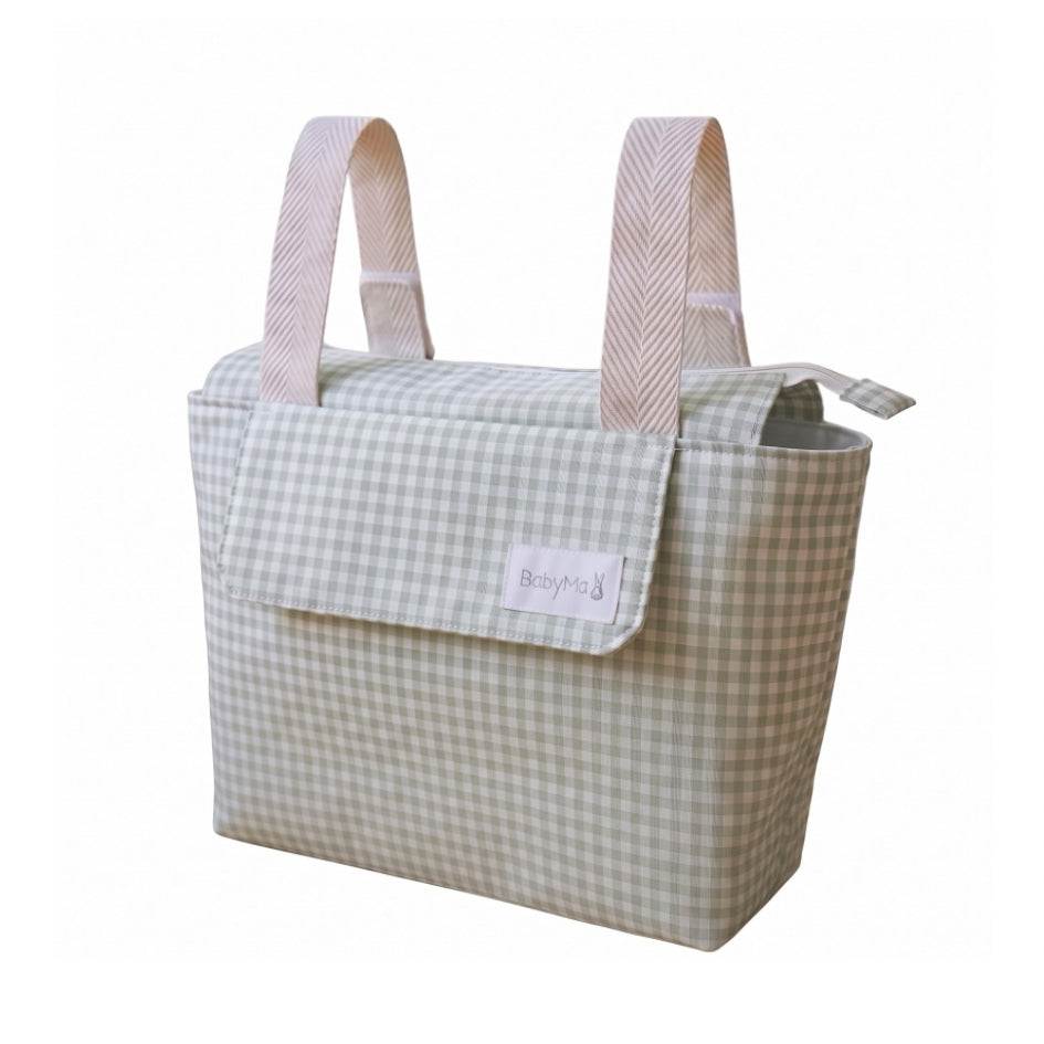 Medium Bag paseo vichy verde