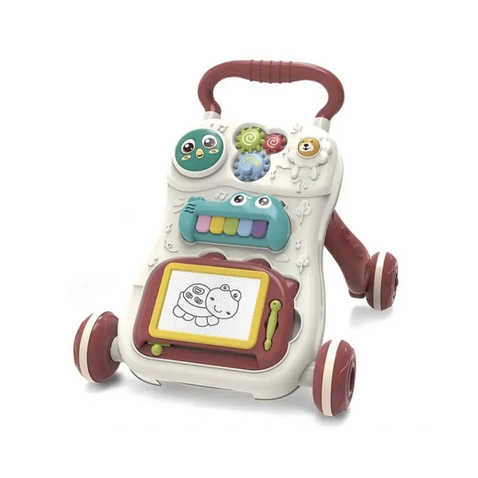 Caminador con accesorios y música