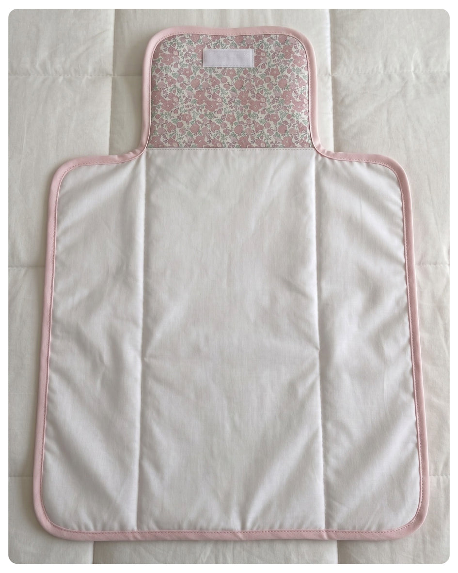 Cambiador portátil sin bolsillos Liberty rosado