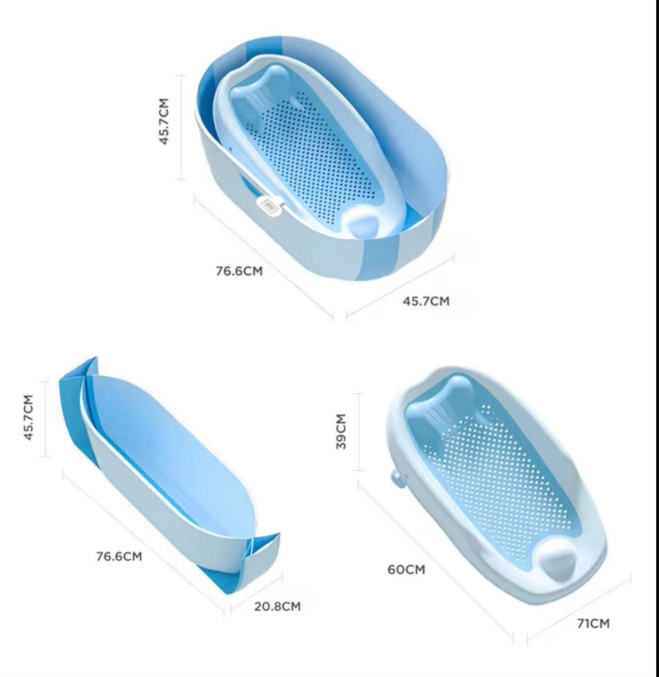 Bañito plegable Huge con soporte