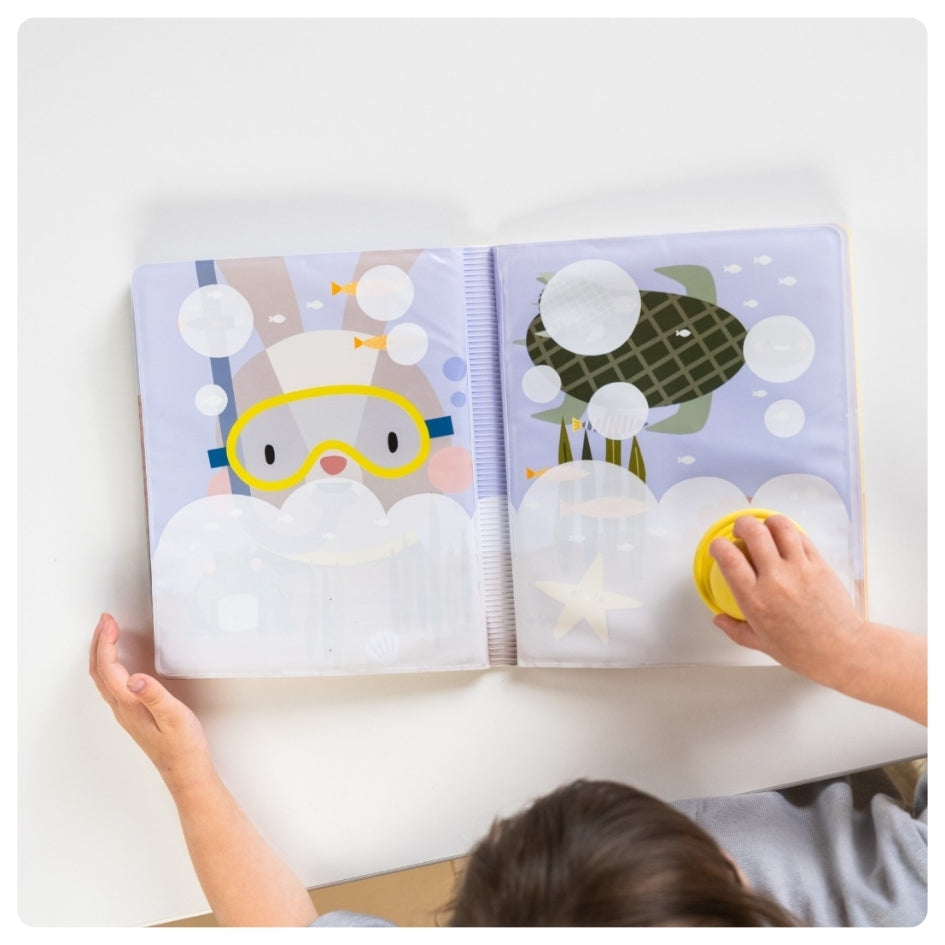 Libro sensorial para el agua