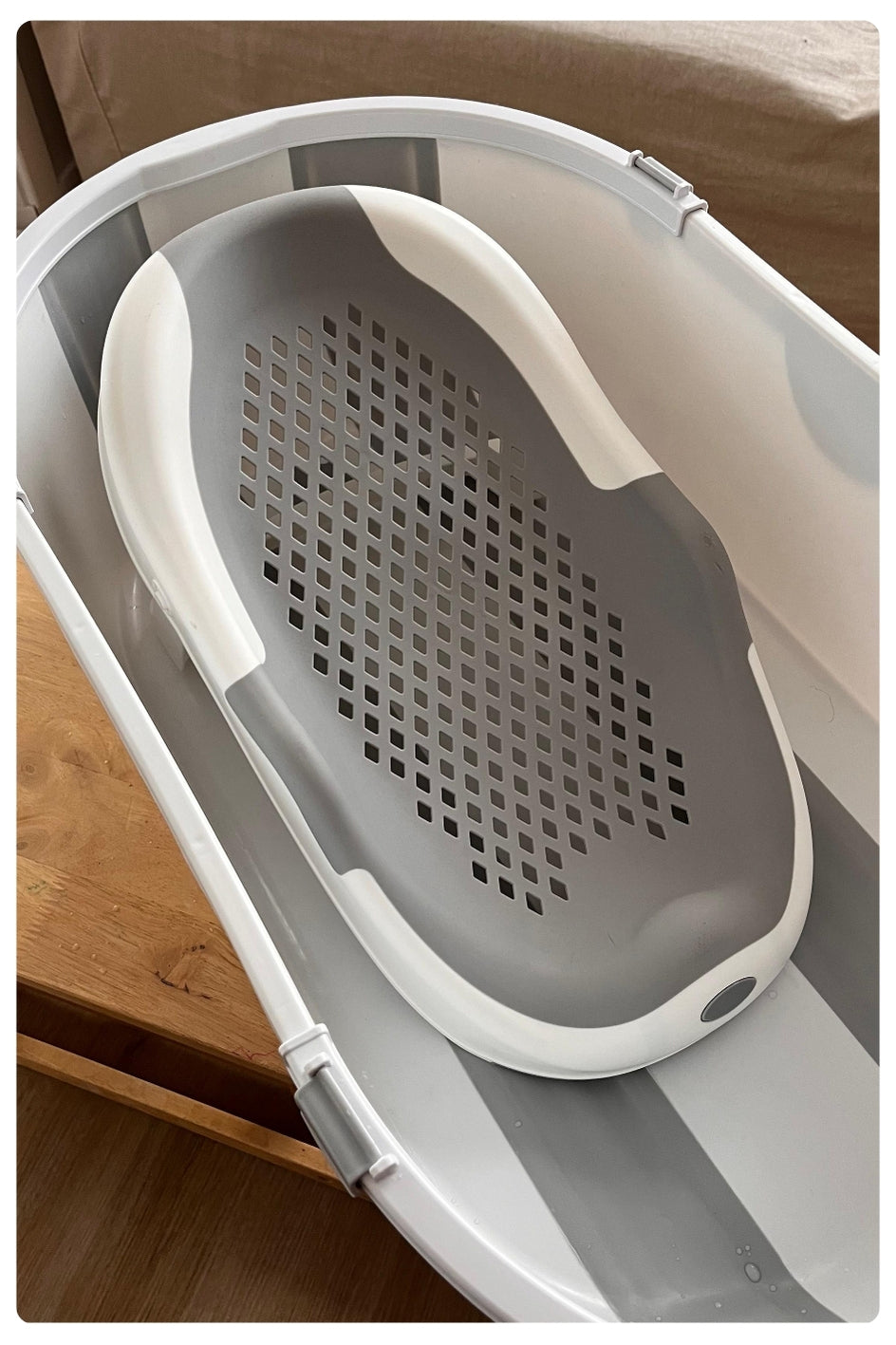 Bañito plegable Huge con soporte
