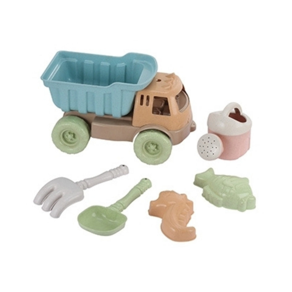 Camión con accesorios para playa