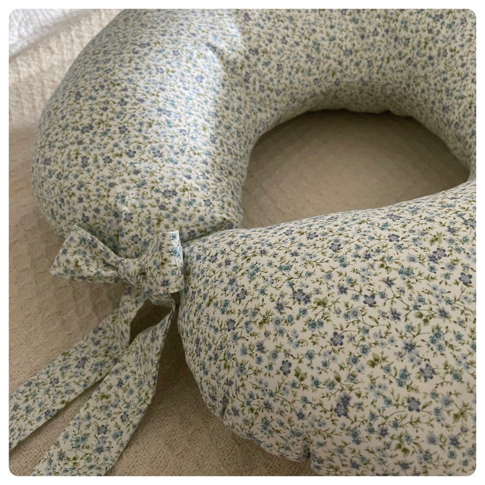 Almohadón de lactancia Flores