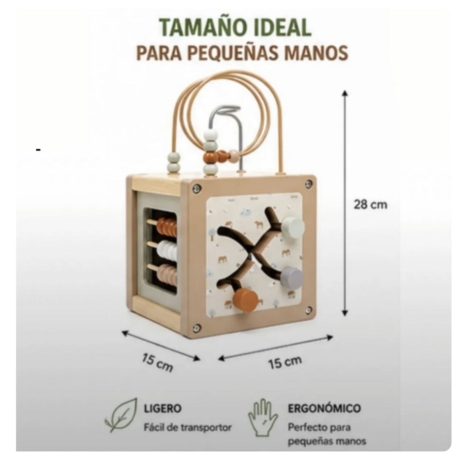 Cubo de actividades Montessori