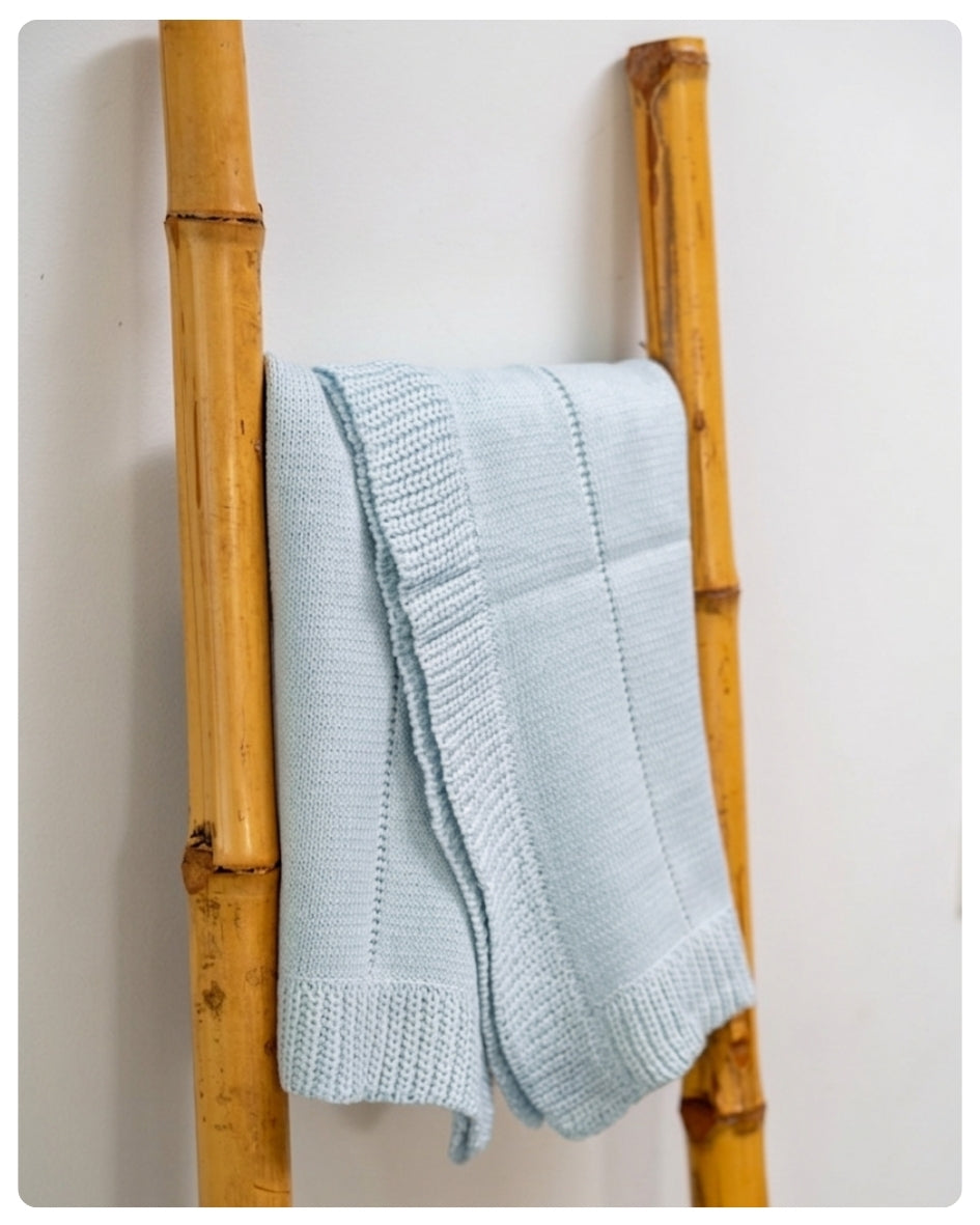 Rebozo dralon celeste