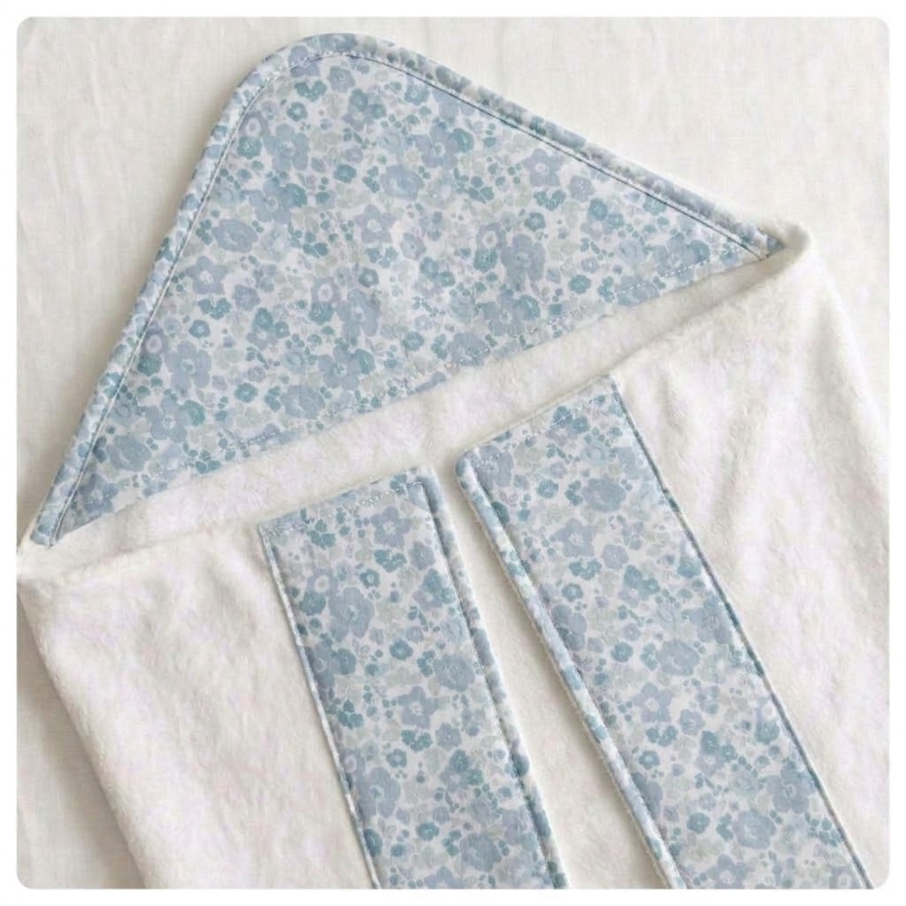 Toallón rectangular liberty celeste