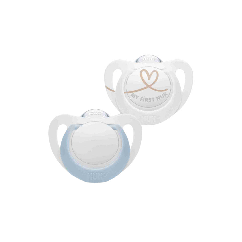 Chupete silicona Star celeste