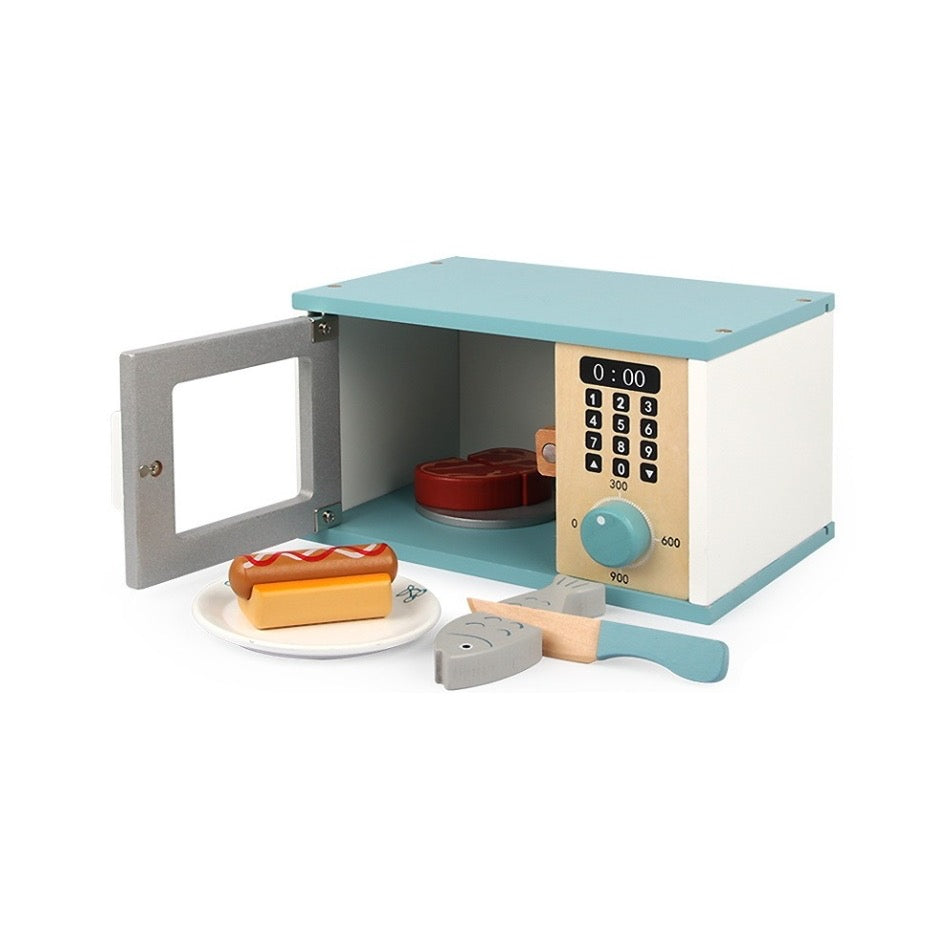 Microondas con accesorios