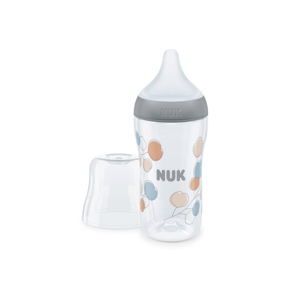 Mamadera Nuk Perfect Match fisiológica 260ml con tetina M +3 meses