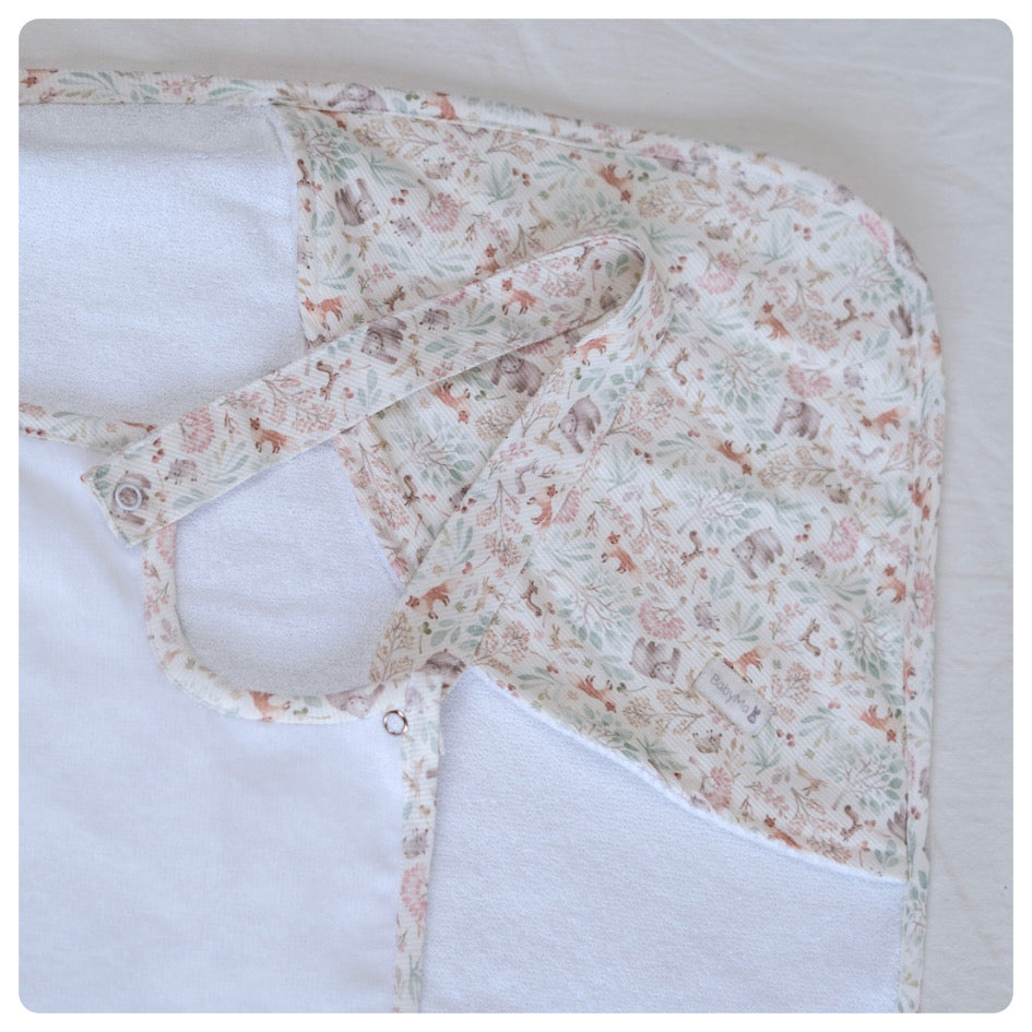 Toallón con sistema agarre Bosque menta