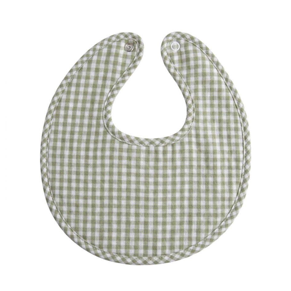 Babero Vichy verde