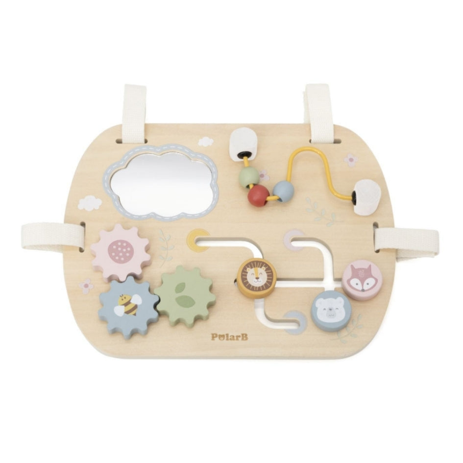 Tablero de actividades de madera