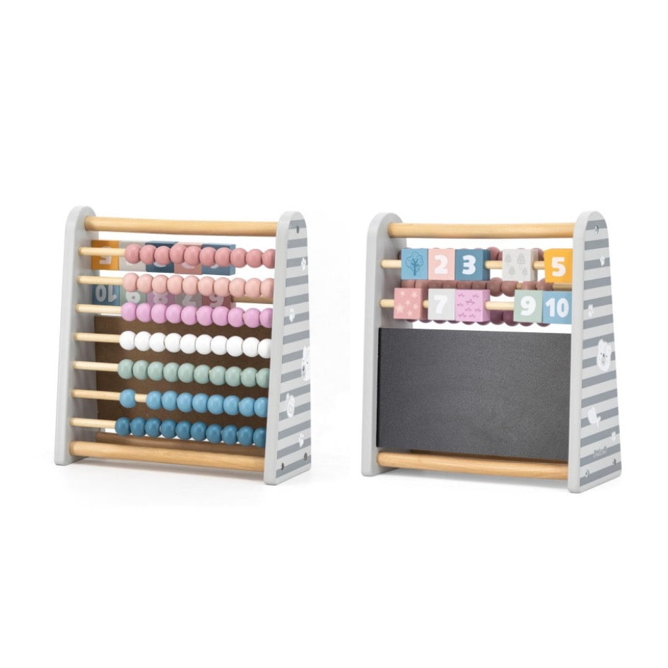 Ábaco y pizarra didáctica