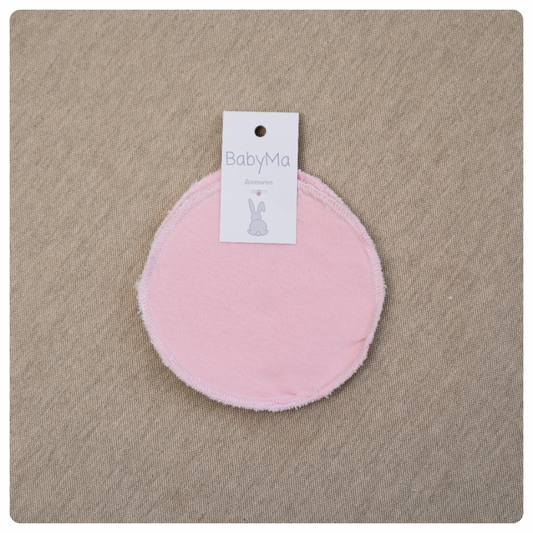 Set 2 protectores mamarios reutilizables rosados