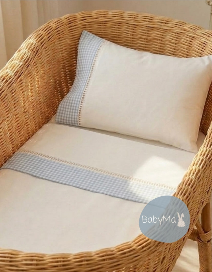 Juego de sábanas colecho o moisés