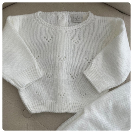 Conjunto dralon blanco