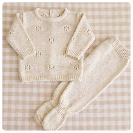 Conjunto dralon beige