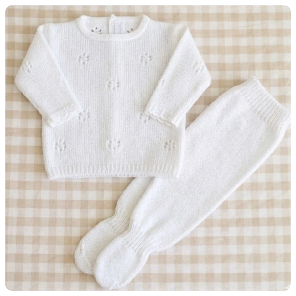 Conjunto dralon blanco