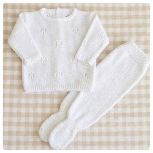 Conjunto dralon blanco