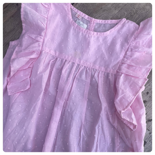 Remera plumetí rosada