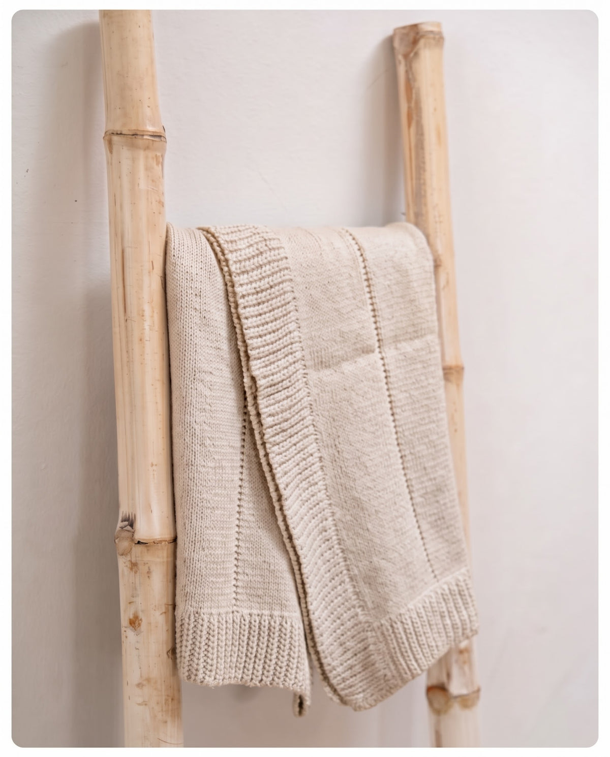 Rebozo hilo o dralon clásico beige