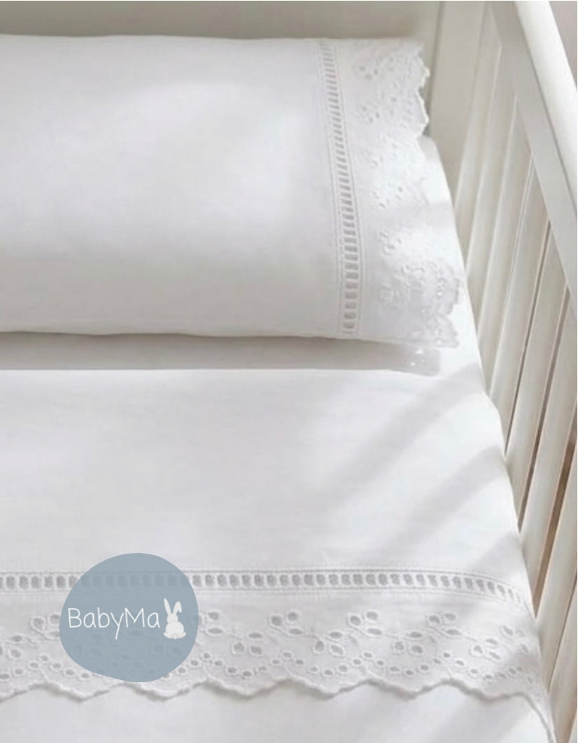 Juego de sábanas cuna funcional o practicuna BABYMA