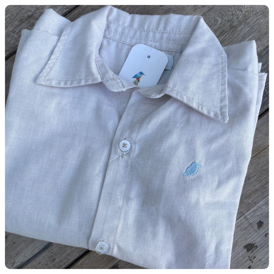Camisa cláscia beige