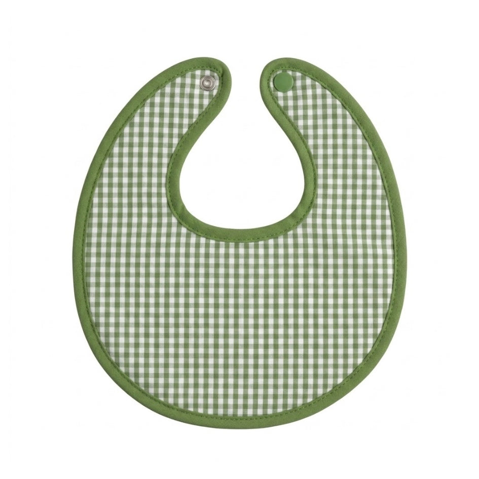 Babero vichy verde