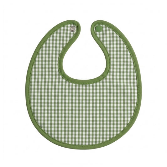 Babero vichy verde