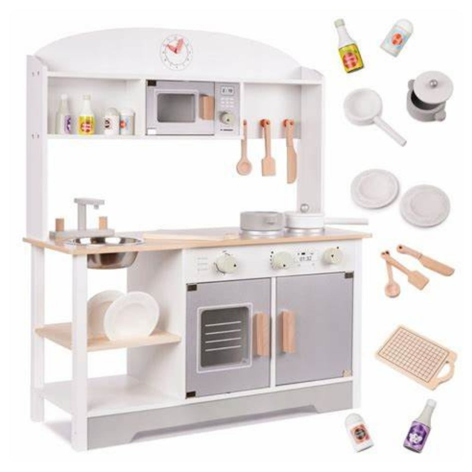 Cocinita de madera completa