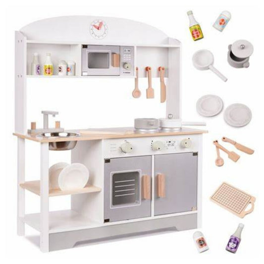 Cocinita de madera completa