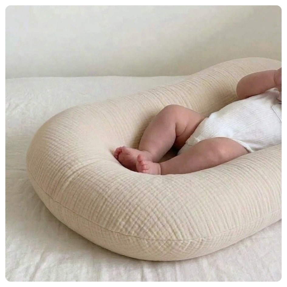 Nidito CUDDLE muselina beige PREVENTA - entrega 12/10