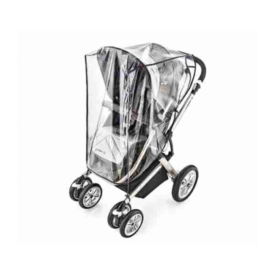 Funda de lluvia y viento para coche de bebé