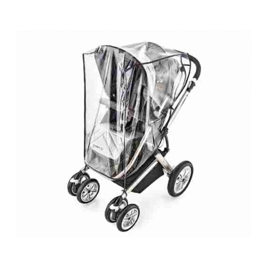 Funda de lluvia y viento para coche de bebé