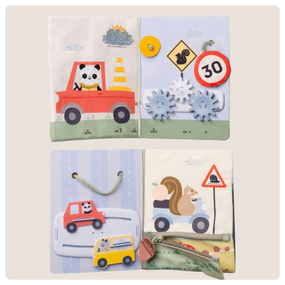 Libro sensorial para viaje