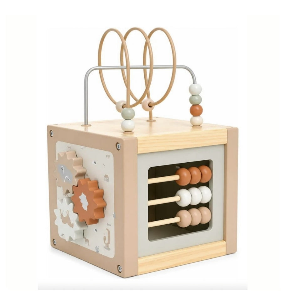 Cubo de actividades Montessori