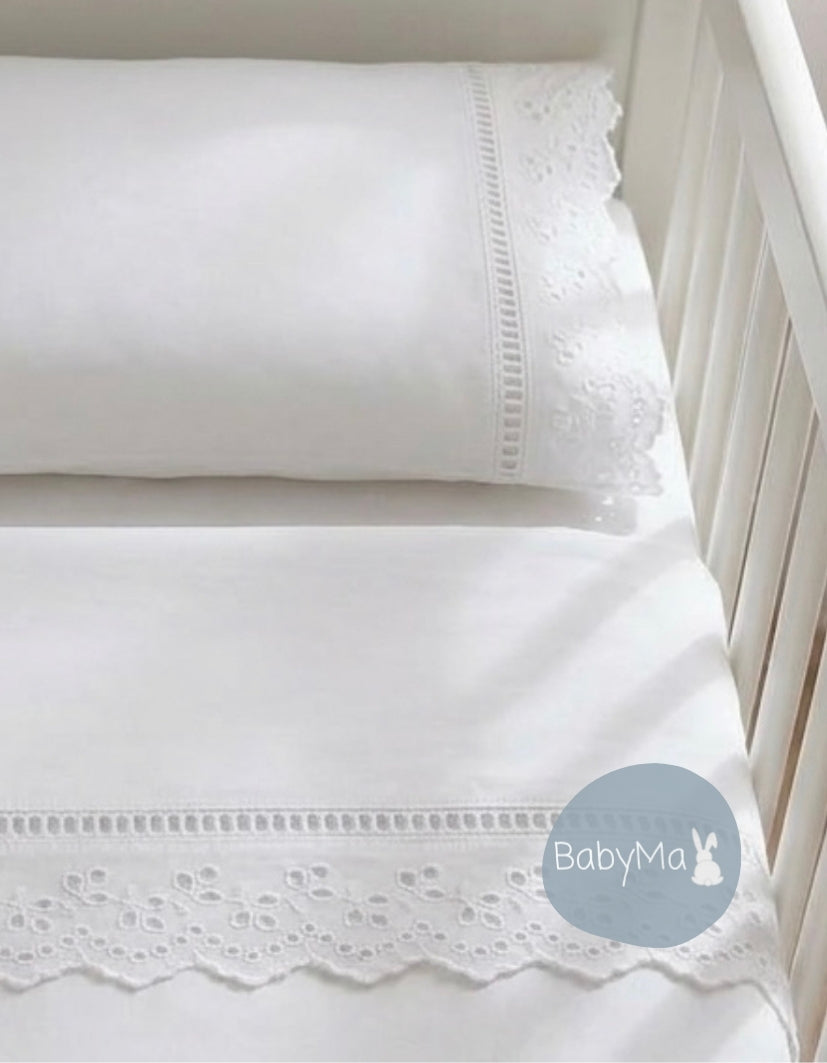 Juego de sábanas cuna funcional o practicuna