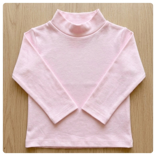 Polera algodón rosada
