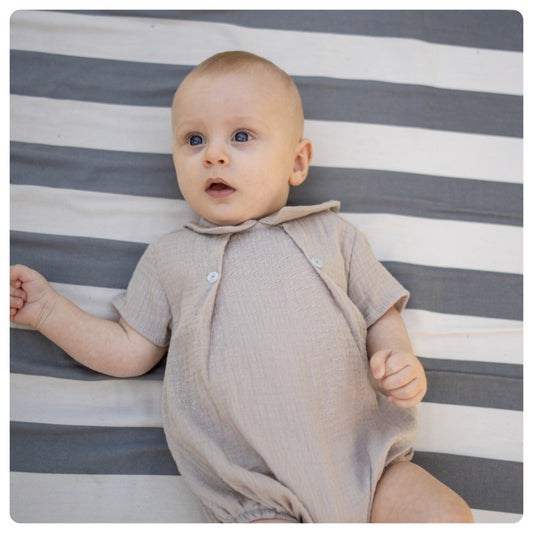 Body vintage muselina beige