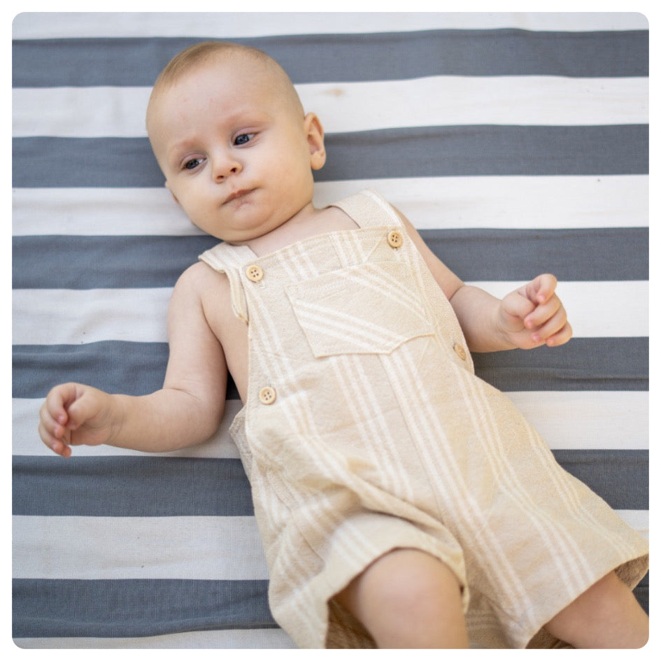 Enterito clásico lino cuadritos