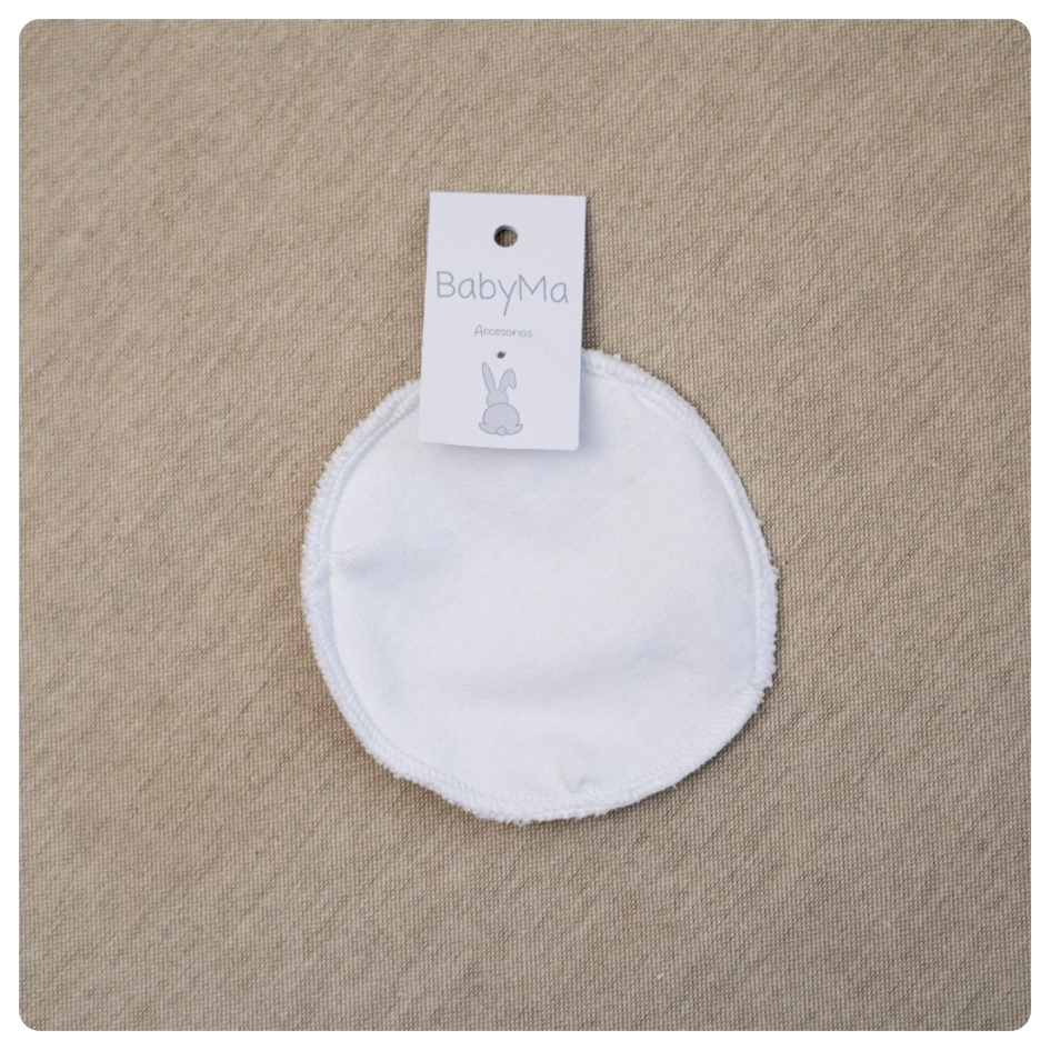 Set 2 protectores mamarios blancos