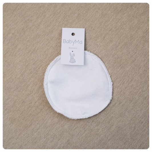 Set 2 protectores mamarios blancos