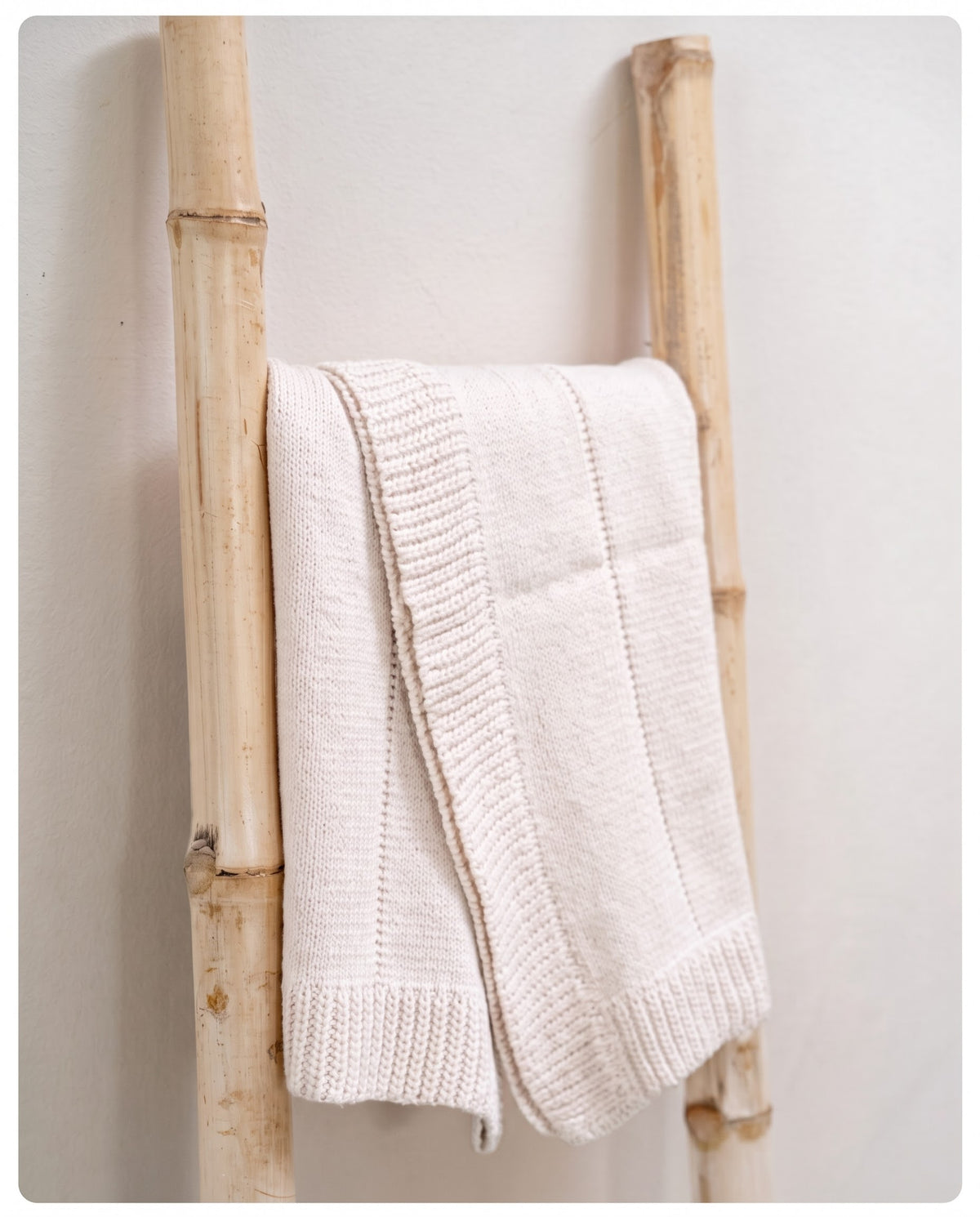 Rebozo hilo o dralon clásico blanco