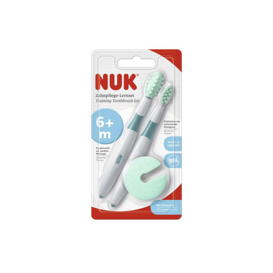 Cepillo dental entrena set x2