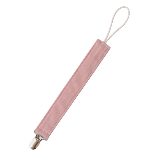 Portachupetes rosa viejo
