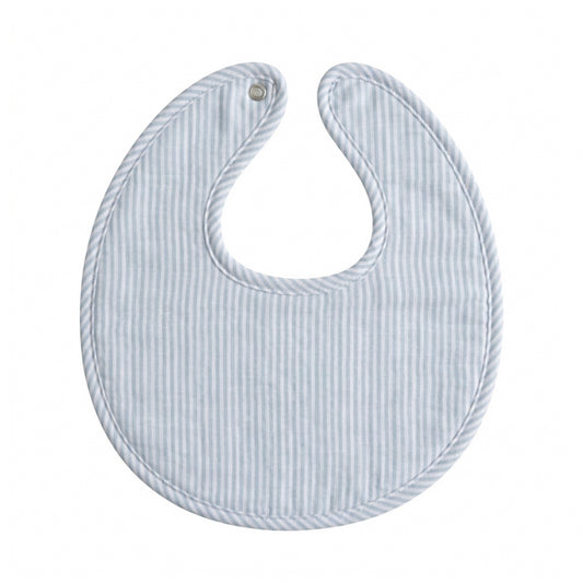 Babero Rayas celestes