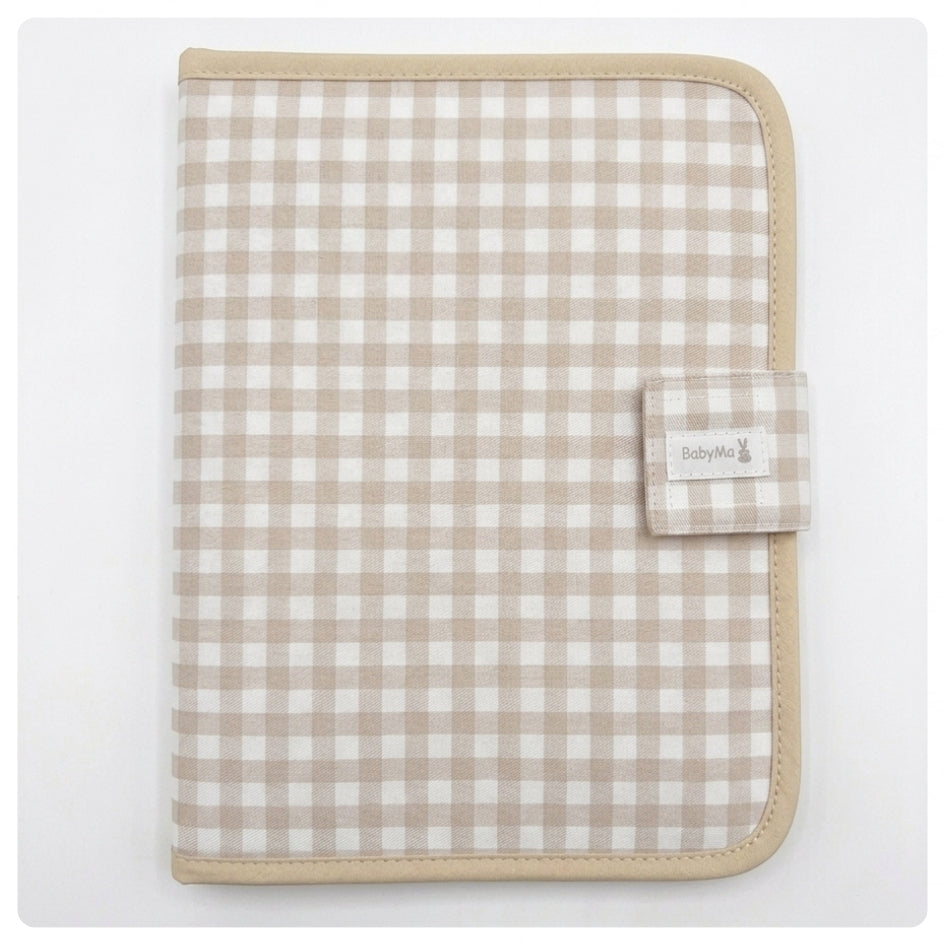 Portadocumentos vichy beige