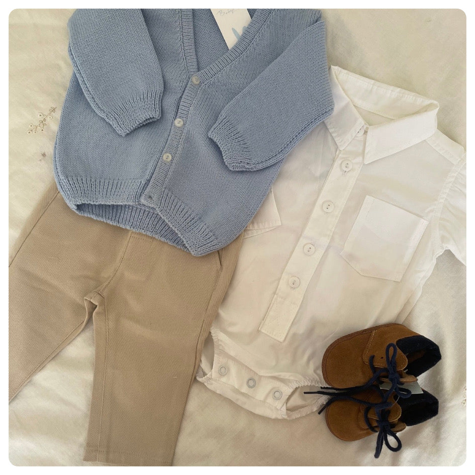 Body camisa blanco