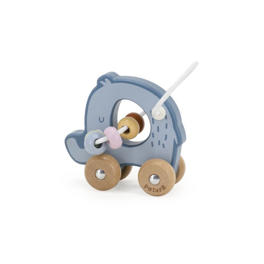 Arrastre con pasacuentas elefante